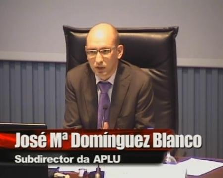 Jos&eacute; Mar&iacute;a Dom&iacute;nguez Blanco, Subdirector da APLU.